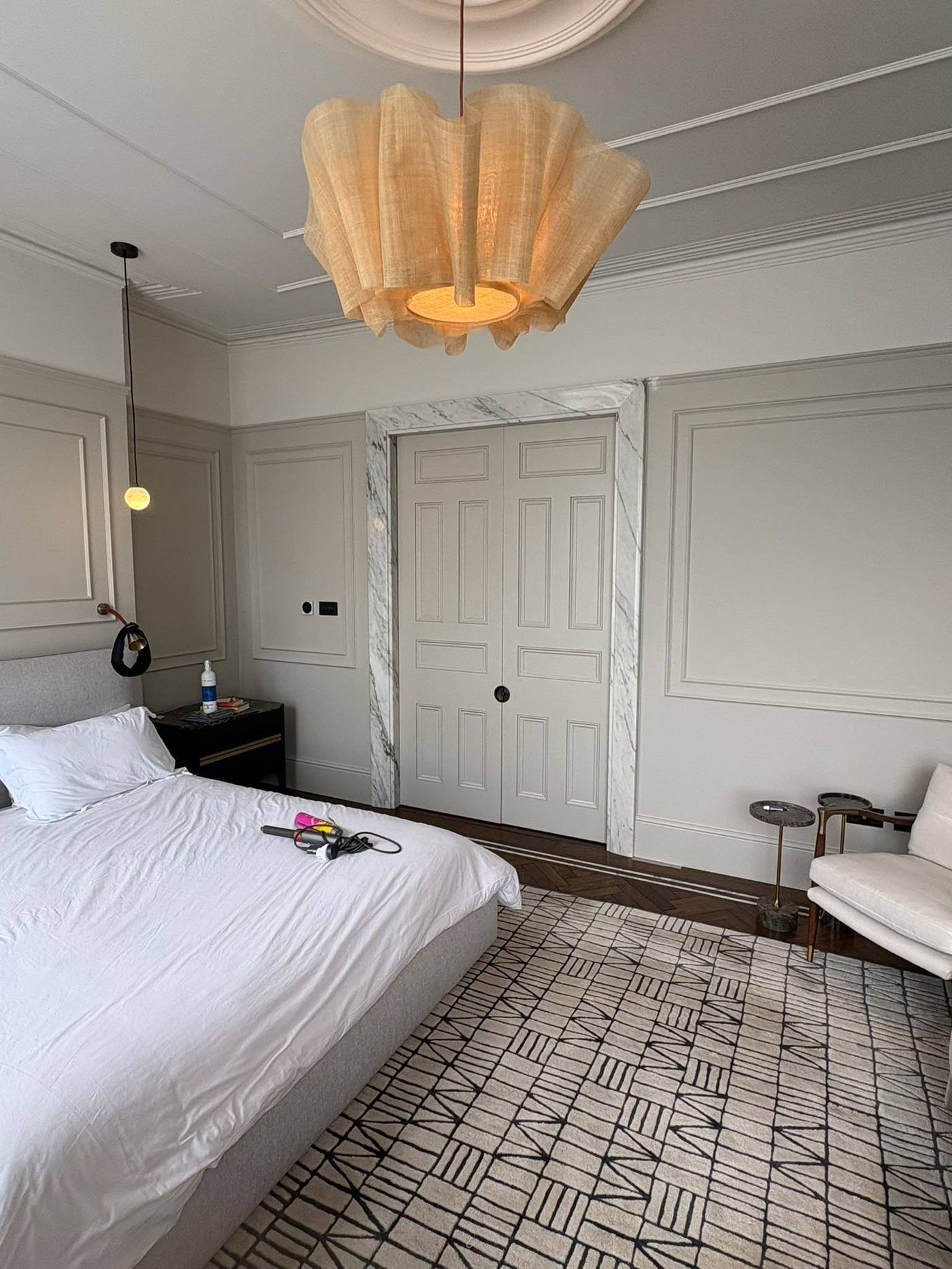 Bedroom suite with bespoke joinery, North London